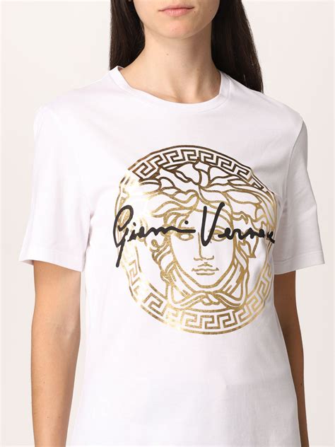 versace shirt damen weiss